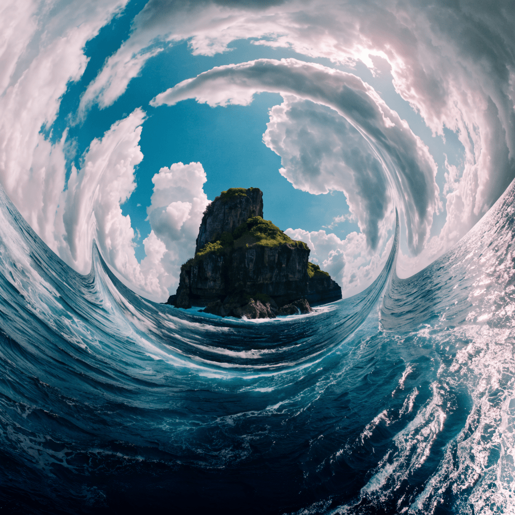 Panoramic environment background